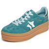 Skechers Women's Academy Hi Elevated Essence Sneaker, Verde, 5 UK