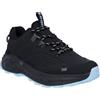 Hi-Tec Fuse Trek Hiking Shoes Black/Blue Fog Lightweight, Nero, 37 EU