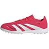 adidas Unisex - Bambini Predator League Turf Football Boots Kids, Lucid Red/Cloud White/Core Black, 34 EU
