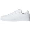 adidas Donna VL COURT 2.0 SHOES, Cloud White / Cloud White / Metallic, 43 1/3 EU