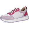 CAPRICE Sneakers da Donna Basse con Lacci Sportive, Multicolore (White Multi), 38 EU