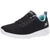 Skechers Go Walk Joy 15641 - Sneaker da Donna, Nero Aqua, 39.5 EU
