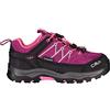CMP Kids Rigel Low Trekking Shoes Wp, Scarpe da trekking Unisex - Bambini e ragazzi, Berry-Pink Fluo, 28 EU