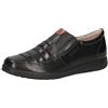 CAPRICE Mocassini da Uomo in Pelle con Cut-out, Nero (Black Comb), 44 EU