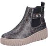 Rieker N2556-42 - Stivali sintetici, da donna, in combinazione grigia, colore: Grigio, Colore: grigio., 41 EU