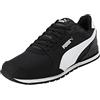 PUMA Unisex ST Runner v3 NL Sneakers, Puma Black-Puma White, 37.5 EU