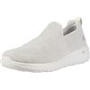Skechers Go Max-Athletic Air Mesh Slip on Walking Shoe Sneaker, off-White, 40