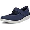 ECCO Scarpe Basse da Donna Soft 2.0 Mary-Jane, Blu Navy, 36