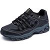 Skechers Men's Go Walk Evolution Ultra Impeccable Sneaker, Black, Nero, 7.5/8 UK X-Wide