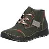 Rieker Donna 51534 moda stivali, verde, 41 EU