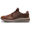 Skechers Delson 3.0 Ezra, Scarpe da ginnastica Uomo, Dark Brown Leather W/ Mesh, 41.5 EU