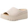 Tamaris Donna pantolette con tacco a zeppa in pelle marrone 42 EU