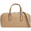 Tommy Hilfiger Donna Borsa Daily Crossover con Manici, Beige (Safari Canvas), Taglia Unica