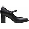 Clarks Bayla Lily Womens Black Leather, 7