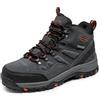 Skechers Relment Pelmo, Stivali Uomo | Escursionismo, impermeabile, vestibilità rilassata, memory foam raffreddato ad aria, stivaletti con lacci
