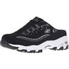 Skechers Women's D'Lites Resilient Fashion Sneaker, Nero e Bianco, 41 EU