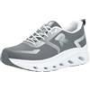 Rieker Uomo U3504 Sneakers Basse, Grigio, 45 EU