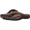 Skechers Reggae-cobano, Infradito Uomo, Marrone Brown Brn, 42 EU