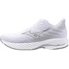 Mizuno Mens Wave Rider 28, Scarpe da Corsa Uomo, Bianco Ultimate Grey, 40.5 EU