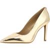 Michael Kors 40R4HNHP1M-740 Alina Flex High Pump Donna, Pale Gold EU 39.5