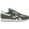 Reebok Classic Nylon, Scarpe Uomo, Escape Green Escape Green Chalk, 33 EU