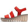 Fly London BEXY575FLY, Sandal Women's Fashion Shoes, DEVIL RED, 38