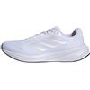 Adidas Donna Response Runner Shoes, Cloud White/Zero Metalic/Dash Grey, 45 1/3 EU