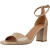 Geox D New Eraklia 80, Sandalo con Tacco Donna