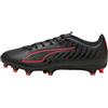 Puma Scarpe da Calcio Unisex Ultra 6 Play FG/AG, Colore Nero e Rosso, Numero 42, Puma Nero Puma Rosso, 44.5 EU