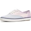 Keds Champion Seasonal Fashion Sneaker Donna, Tela a Blocchi di Colore Rosa/Blu/Lilla, 7.5