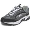 Skechers Sneaker Allacciata Stamina Nuovo, Uomo, Blu Scuro/Nero, 16 XW US