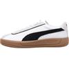 Puma Puma Club KLASSIKA - Scarpe da Ginnastica Femmina, Puma White-Puma Black-Warm White,