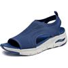 Skechers Arch Fit City Catch Donna Sandali, Navy Knit, 39 EU
