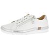 Andrea Conti Sneaker Basse da Donna, Bianco Argento, 36 EU