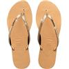Havaianas You Glitter, Flip Flop Women, dorato, 33/34 EU
