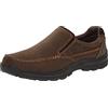 Skechers Braver Rayland, Mocassini Uomo, Brown Dark, 45.5 EU