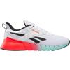 Reebok Sneakers da Uomo Nano Gym Ftwr White/Black/Energy Red, 38,5 EU, Ftwr White Black Energy Red, 38.5 EU
