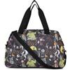 Disney Mickey Mouse Friends Borsa da viaggio tote stampata su tutta la superficie, per viaggi di fine settimana, nero, Taglia unica