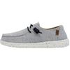 HEYDUDE Hey Dude Wendy Chambray - Scarpe Donna Slip-On Sneakers - Mocassini, White Blue, 41