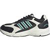 adidas Uomo Crazychaos 2000 Shoes, Core Black/Equipment Green/off White, 42 EU