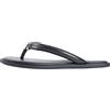 Tommy Jeans Donna Infradito Soft Padded in Pelle, Nero (Black), 38