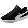 PUMA Smash V2, Scarpe da trail running Unisex - Adulto, Nero Puma Black Puma White Puma Silver, 46 EU