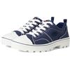 Skechers Roadies - True Roots, Scarpe da Ginnatica Donna, Blu Navy Canvas White Leather Trim Nvy, 37 EU