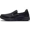 Skechers for Work Men's Nampa-Groton Food Service Shoe,Black, Poliuretano Nero, 46 EU