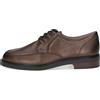 CAPRICE Stivaletti da donna in pelle con lacci, Marrone (Dk Brown Comb), 38 EU
