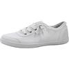 Skechers Bobs B Cute, Scarpe da Ginnastica Donna, Bianco, 36.5 EU Larga