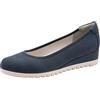 Jana Damen Ballerina Vegan 8-22361-46, Donna, Blu Navy, 39 EU