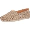 TOMS Alpargata Print, Mocassino Basso Donna, Honey Beige Mini Cheetah, 37 EU