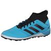 adidas Predator 19.3 TF, Scarpe da Calcio Uomo, Nucleo Ciano Luminoso Nero Giallo Solare, 39 1/3 EU