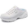Skechers D'Lites Bright Sky, Scarpe da Ginnastica, White Silver, 35.5 EU